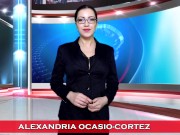 Cassandra Cain as Alexandria Ocasio-Cortez in AOC's LIVE Handjob 1/16