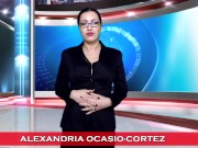 Cassandra Cain as Alexandria Ocasio-Cortez in AOC's LIVE Handjob 2/16