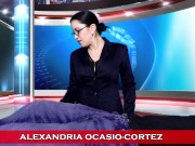 Cassandra Cain as Alexandria Ocasio-Cortez in AOC's LIVE Handjob 3/16