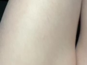 Hot LATINA babe MASTURBATE in UBER DRIVE ( Hot orgasm ) 1/16