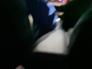 Hot LATINA babe MASTURBATE in UBER DRIVE ( Hot orgasm ) 14/16