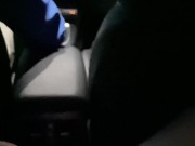 Hot LATINA babe MASTURBATE in UBER DRIVE ( Hot orgasm ) 15/16