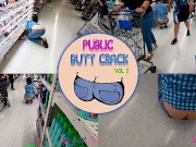 PUBLIC BUTT CRACK Vol. 3 - PREVIEW - ImMeganLive