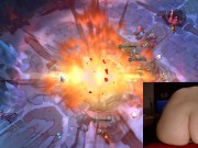 Stimulation in ass and pussy while playing League of Legends #14 Luna 16/16