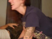 Horny Couple Play Massage Tickle Lick- Deep Passionate Fuck 1/16