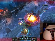 Giving the vibrating buttplug another chance League of Legends #15 Luna 14/16