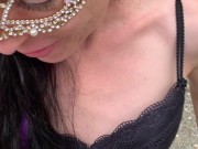 peeing on nerdys pussy