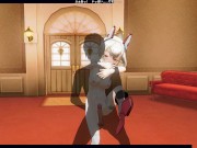 3D HENTAI Ayanami from Azur Lane fucks with you 10/16