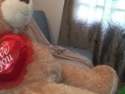 Twenty minute romp with Mr Teddy 1/16