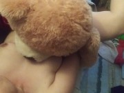 Twenty minute romp with Mr Teddy 11/16