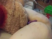 Twenty minute romp with Mr Teddy 16/16