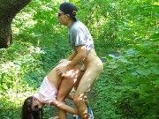 Quarantine in the Woods: Deep Fuck MILF Facial 11/16