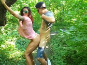 Quarantine in the Woods: Deep Fuck MILF Facial 8/16