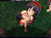3D HENTAI POV DATE A LIVE Kurumi Tokisaki Blowjob 1/16