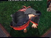 3D HENTAI POV DATE A LIVE Kurumi Tokisaki Blowjob 14/16