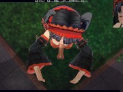 3D HENTAI POV DATE A LIVE Kurumi Tokisaki Blowjob 16/16
