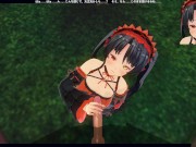 3D HENTAI POV DATE A LIVE Kurumi Tokisaki Blowjob 3/16