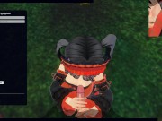 3D HENTAI POV DATE A LIVE Kurumi Tokisaki Blowjob 9/16