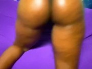 Twerking to Flo Milli until my roommate cums on my ass 4/16