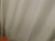 Peeping Tom in shower dancing to music. THANK YOU FOR 400 SUBSCRIBERS!! 1/16