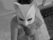 Black + White POV Masked BJ 14/16