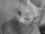 Black + White POV Masked BJ 5/16