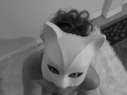 Black + White POV Masked BJ 9/16