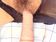 黑丝被撕碎,炮机在不断的玩弄我的骚穴,有没有大鸡吧想干我的，让我喷射出来 13/16