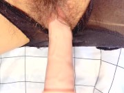 黑丝被撕碎,炮机在不断的玩弄我的骚穴,有没有大鸡吧想干我的，让我喷射出来 14/16