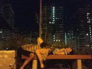 Sat on the face in public, he could not refuse. Facesitting. 12/16