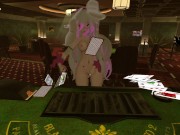 Bunny Girl loses everything while gambling [VRchat ERP] Intense moaning, nudity, lesbian scissoring 6/16