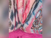 BBW rips open leggings to pour hot wax all over her pretty pussy and orgasms hard  2/16