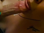 Sticky, sloppy BBW blowjob 7/16