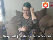 UGLY FAT GIRL MY ASS: GanjaGoddess69 reads reddit comments: PAWG BBW LUMPY BUTT FAT BOOTY seattle 3/16