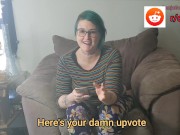 UGLY FAT GIRL MY ASS: GanjaGoddess69 reads reddit comments: PAWG BBW LUMPY BUTT FAT BOOTY seattle 5/16