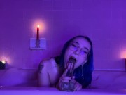 BigTittyGothEgg BJ, Riding, Titty Fuck/Cum on Tits 5/16