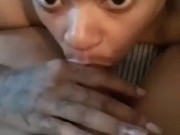 Licking his balls to say thank you to daddy 2/16