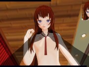 3D HENTAI POV Kurisu Makise rides your dick (Steins Gate) 8/16