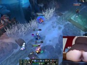 I show my stretched butthole while I play League of Legends #17 Luna 11/16