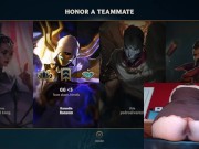 I show my stretched butthole while I play League of Legends #17 Luna 16/16