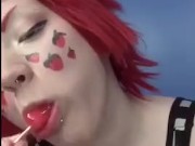 Sucking a popsicle like a dick 13/16