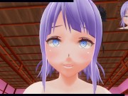 3D HENTAI POV Hotaru Shidare rides your dick (AHEGAO) 5/16