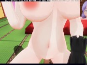 3D HENTAI POV Hotaru Shidare rides your dick (AHEGAO) 7/16