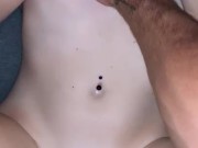 SHORT AN THICK AF WHITE GIRL LOVES MAKING ME CUM - Kupkakelox / GirthGantry 13/16