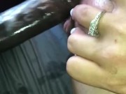 Super wet pussy swallowing BBC 16/16