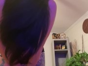 Girl Desperate to Pee on Floor Begs YOU to allow it. POV Desperation pee and bladder torture  10/16