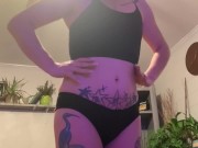 Girl Desperate to Pee on Floor Begs YOU to allow it. POV Desperation pee and bladder torture  2/16