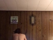 Mature Hot Wife love’s riding and soaking her young bull while I film and stroke myself  6/16