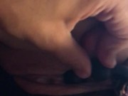 Double penetrated with vibrating butt plug and anal beads 12/16