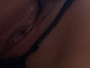 Double penetrated with vibrating butt plug and anal beads 8/16